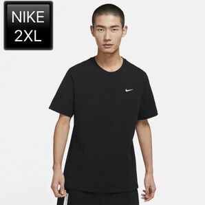 新品:NIKE ナイキ ブラックTシャツ メンズ【2XLサイズ】