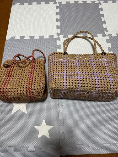 竹編細工籠 手作り