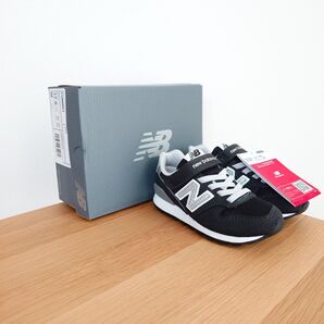 新品 ニューバランス キッズ スニーカー 996 黒 ブラック 17