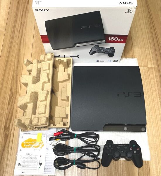 PS3 ブラック 本体 CECH-2500A 160GB 黒 ソニー