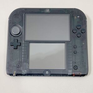 ニンテンドー2DS クリアブラック 本体 タッチペン Nintendo 黒