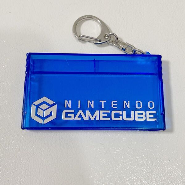 ゲームキューブ メモリーカードケース クリア ブルー GAME CUBE GQ