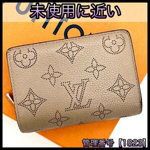 LOUIS VUITTON ルイヴィトン 折財布 モノグラム マヒナ ポルトフォイユ クレア ガレ 1823