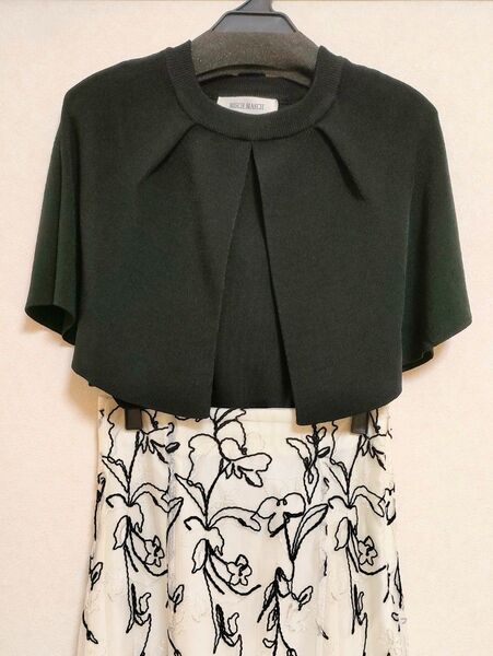 ミッシュマッシュ MISCH MASCH ケープ風ニットトップス ケープニット/MM328308