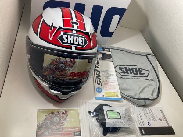 XLサイズ SHOEI ショウエイ X-15 X-FIFTEEN X-フィフティーン グン TC-1 バリバリ伝説 ほぼ新品