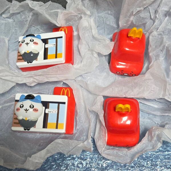 ちいかわ ハッピーセット ハチワレのマクドナルドカレンダー ラッコのドライブごろごろメジャー