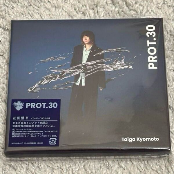 初回盤B Blu-ray付 BOX仕様 京本大我 (SixTONES) CD+Blu-ray/PROT.30
