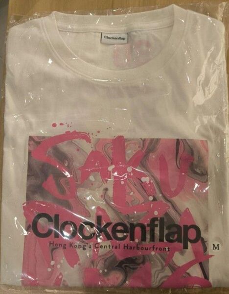 櫻坂46 Clockenflap限定Tシャツ Mサイズ 白