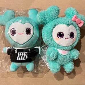 TWICE ミナ MINA ミサモ MISAMO RTBぬいぐるみ ふわもこおすわりぬいぐるみ 2個セット 新品未使用
