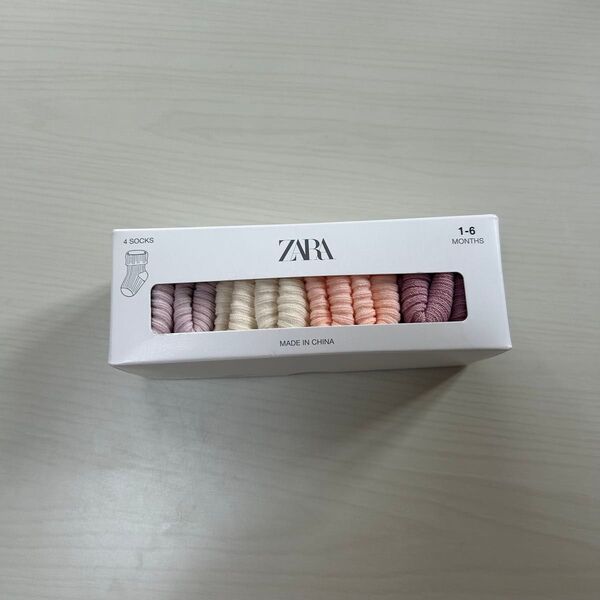 ZARA BABY ベビーソックス 4足セット 1-6ヶ月