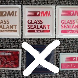QMI施行ステッカー 5種類 未使用品