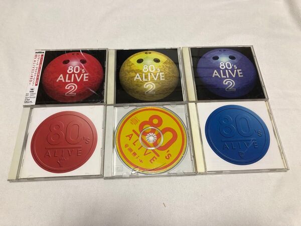 80’s ALIVE 6枚組セット