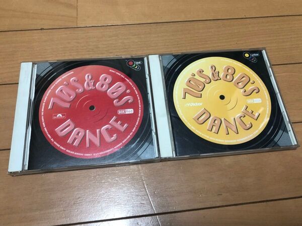 70’s & 80’s dance red yellow オムニバス