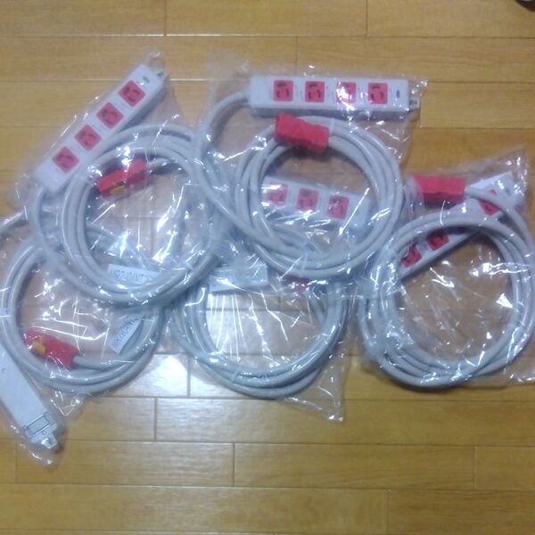 MR7904NT3WRR ハーネスOAタップ4個口3m 5個セット