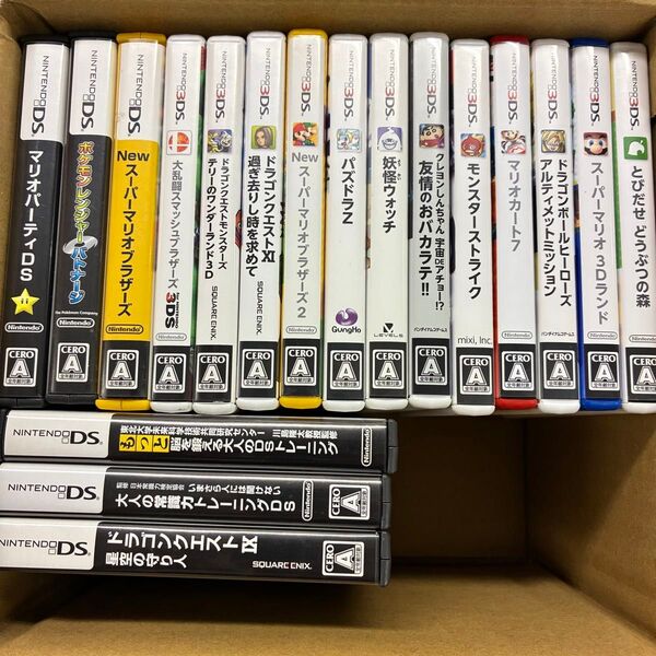【動作確認済】DS,3DSソフト 18本セットまとめ売り ニンテンドーDS ニンテンドー3DS