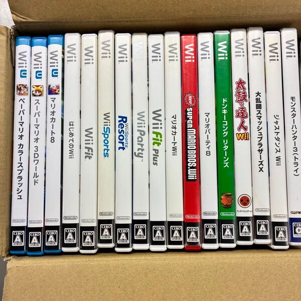 【研磨済】WiiU,Wii,GCソフト29本セットまとめ売り ゲームキューブ