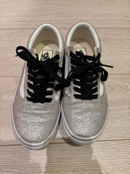 VANS ヴァンズ OLD SKOOL オールドスクール シルバー ラメ