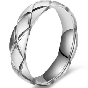 【大特価!】指輪 レディース ステンレス リング キルティング ピンキーリング ファッション アクセサリー