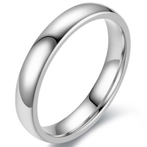 【大特価!】指輪 レディース メンズ リング チタン 4mm幅 ピンキーリング シンプル ファッション 結婚指輪