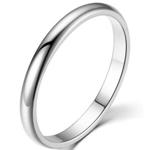 【大特価!】指輪 レディース メンズ リング チタン 2mm幅 ピンキーリング シンプル ファッション 結婚指輪