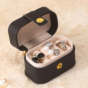 【大特価!】ジュエリーボックス アクセサリーケース 宝石箱 持ち運び 携帯用 トラベル 可愛い ミニ 小物入れ 指輪 ピアス