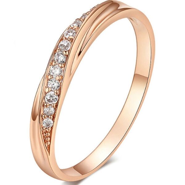 【売れ筋!】指輪 レディース リング ジルコニア シルバー925 2mm幅 ピンキーリング 韓国 ファッション 結婚 婚約