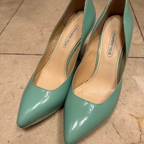 試着のみ ストロベリーフィンールズ 23.5cmエナメル パンプス