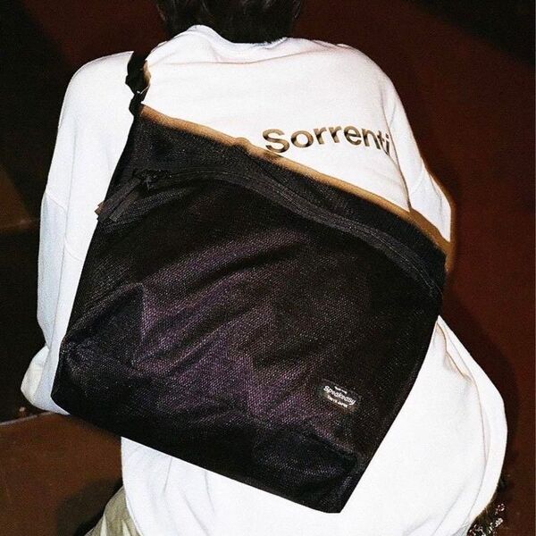 美品 定価24,200円 WACKO MARIA SPEAK EASY REVERSIBLE SHOULDER BAG BLACK