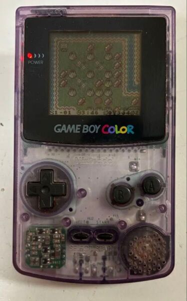ゲームボーイカラー クリアパープル Nintendo
