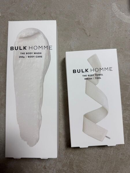 BULK HOMME ザ ボディウォッシュ & ザ ボディタオル