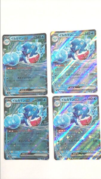 ポケモンカード イルカマンex 4枚