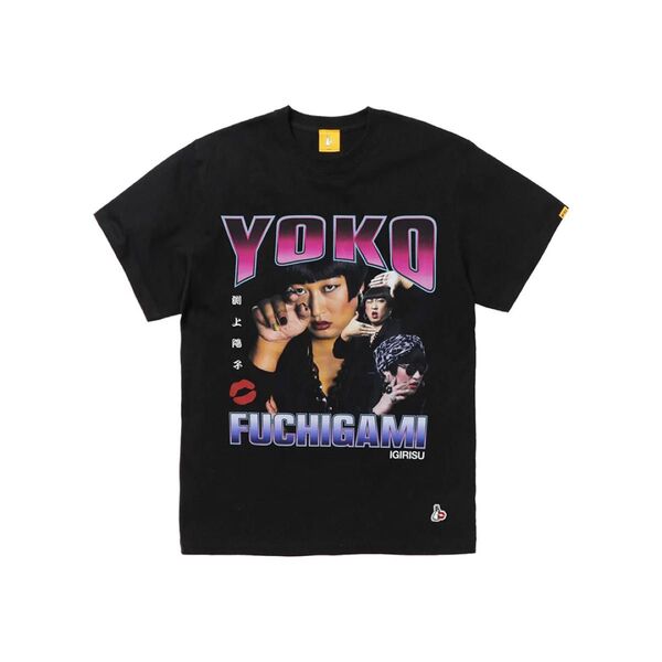 #FR2 FRC1425 YOKO Graphic T-shirt YOKO FUCHIGAMI ロバート秋山 XL 黒