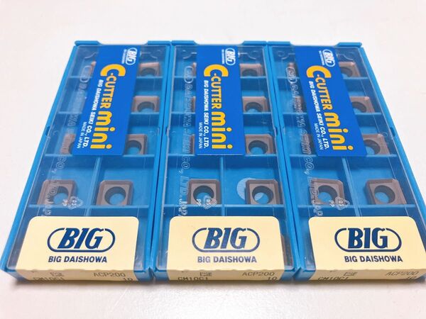 大昭和精機 BIG Cカッターミニ mini スローアウェイチップ CM10C1 ACP200