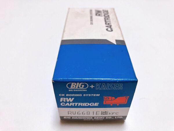BIG 大昭和精機 RWボーリングヘッド カートリッジ 荒用 カイザー RW6681E