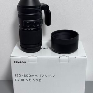 タムロン 150-500mm F/5-6.7 Di III VC VXD ほぼ未使用