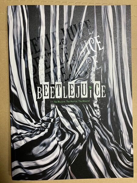 ビートルジュース 再演 ミュージカル プログラム パンフレット 筋書き 日生劇場