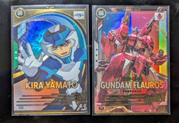 アーセナルベースFQ2弾 キラ・ヤマト ガンダム・フラウロス UレアPレア 2枚セット