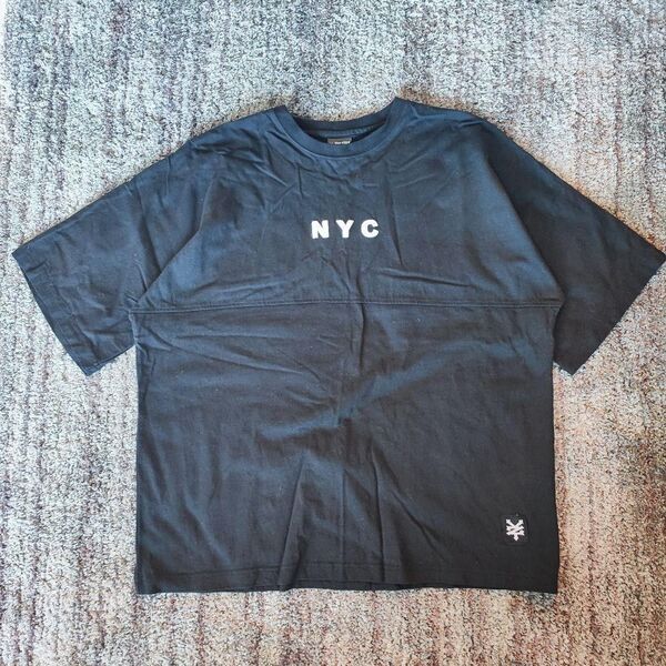 NYC オーバーサイズTシャツ 黒 Mサイズ