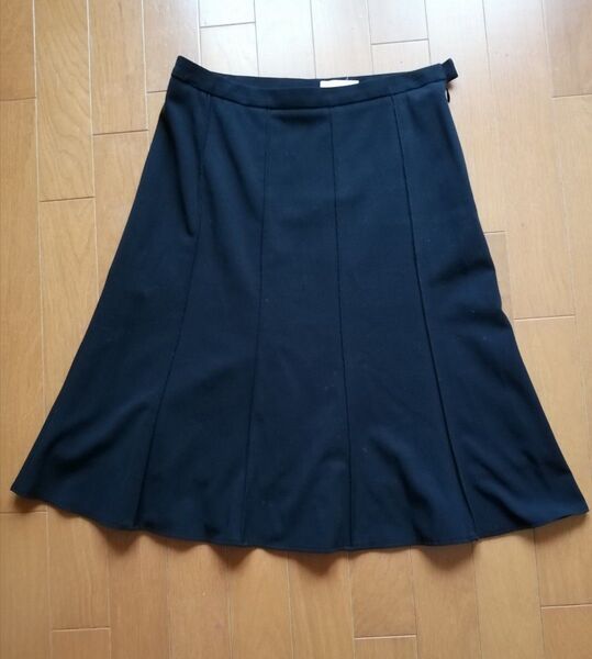 LAUTREAMONT ロートレアモン Rue de B 黒のフレアスカート