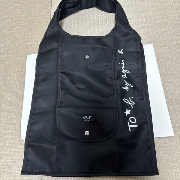 ★新品★アニエスベー エコバッグ トートバッグ ブラック