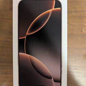 iPhone 16 Pro Max 512GB デザートチタニウム新品未使用 未開封