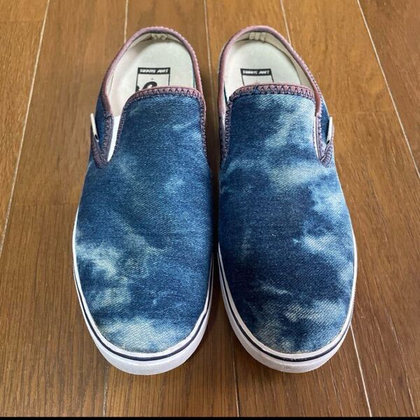 VANS デニム風 スリッポン 24cm