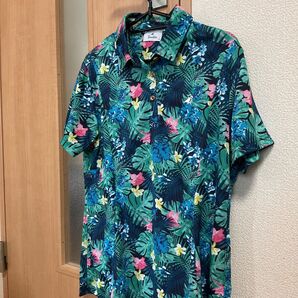 Panalo アロハシャツ LL 花柄 ボタニカル柄