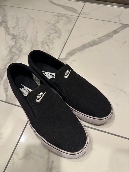 NIKE スリッポン ブラック 28