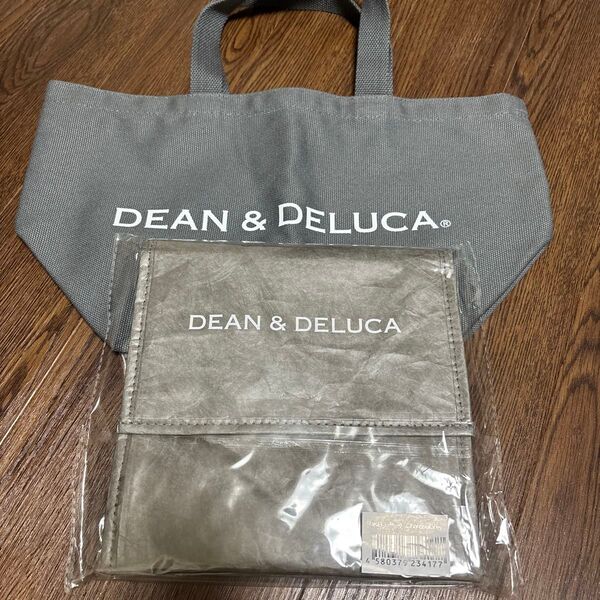 DEAN & DELUCA ランチバッグ (保冷タイプ)トートバッグセット グレー 未使用