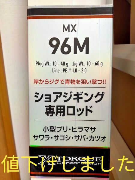 ダイワ ジグキャスターМX96m