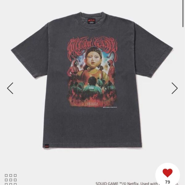 イカゲーム Original Graphic Tシャツ (ヨンヒ) XL