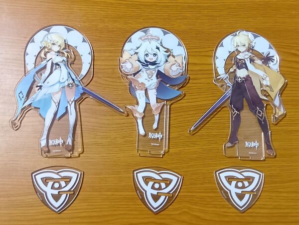 【まとめ売り】原神 アクリルスタンド 蛍 パイモン 空