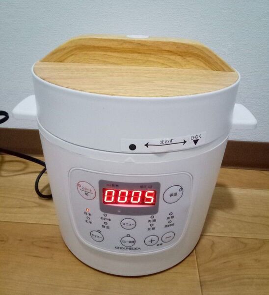 ジャンク品 電気圧力鍋 OHITU YBW20−70 GROUMEDEA