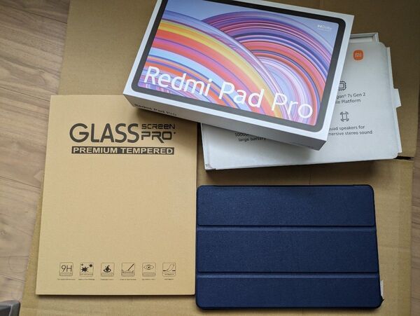 【本日限り】Xiaomi Redmi Pad Pro 12.1インチ ケース フィルム付き 6GB 128GB Wi-Fi